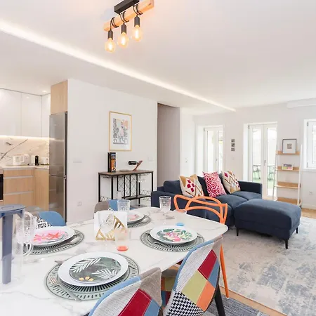 Liiiving In Matosinhos- Colorwave Terrace House Σπίτι διακοπών