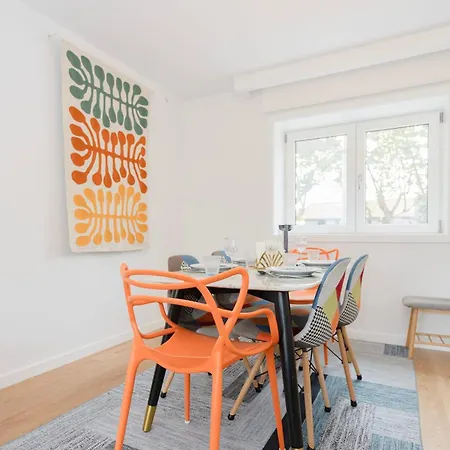 Liiiving In Matosinhos- Colorwave Terrace House *