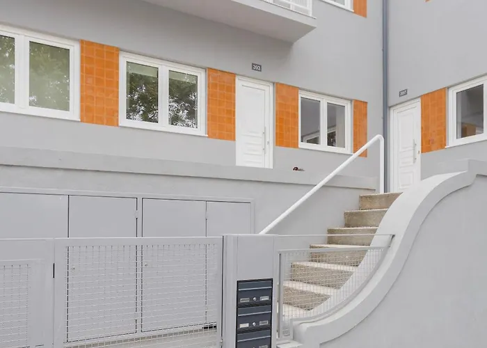 Semesterbostad Liiiving In Matosinhos- Colorwave Terrace House *