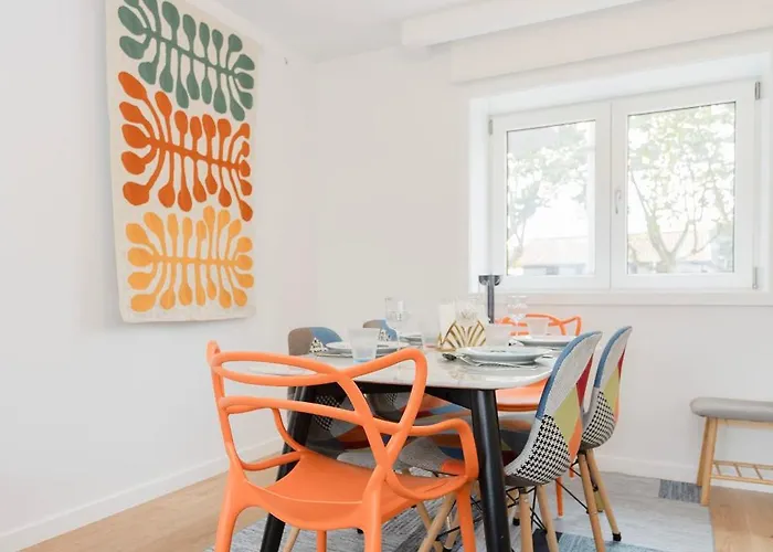 Liiiving In Matosinhos- Colorwave Terrace House *